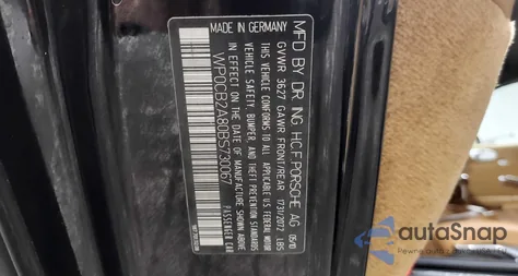 2011 Porsche Boxster S z USA, uszkodzony, nr VIN WP0CB2A80BS730067